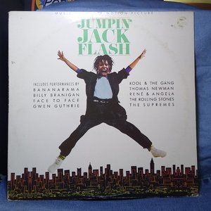 Jumpin' Jack Flash Soundtrack 1986 Vinyl Record GoldStamp Promo